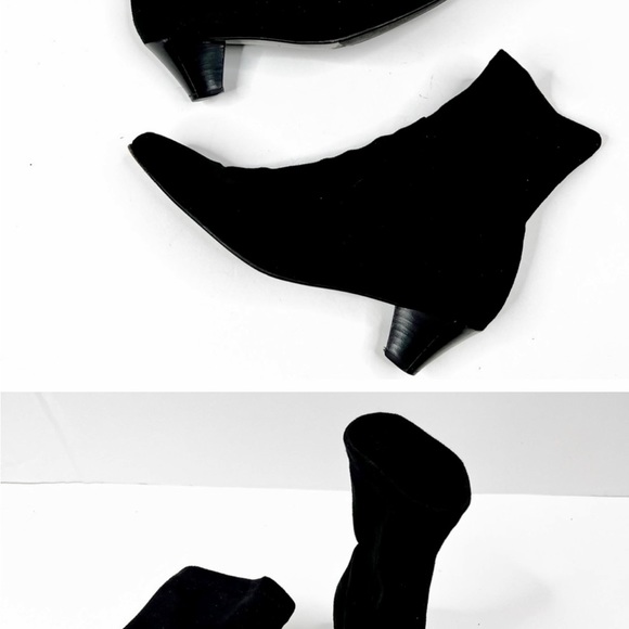 Donald J. Pliner Stretch Pull-On Sock Style Ankle Bootie, Size 9 - Picture 3 of 8